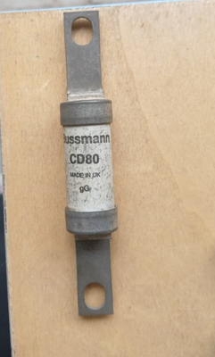 #ad #ad BUSSMANN ELECTRIC FUSE 80A SET OF 3 $81.00