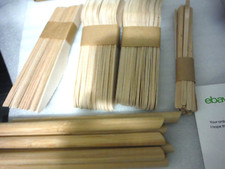 Disposable Bamboo Utensils, Pack of 123 Durable Cutlery w/ Stirrers  Straws