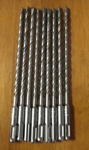 Makita 25 SDS Plus Rotary Hammer Bits 1/4" MAKITA-711149A - 9 Count