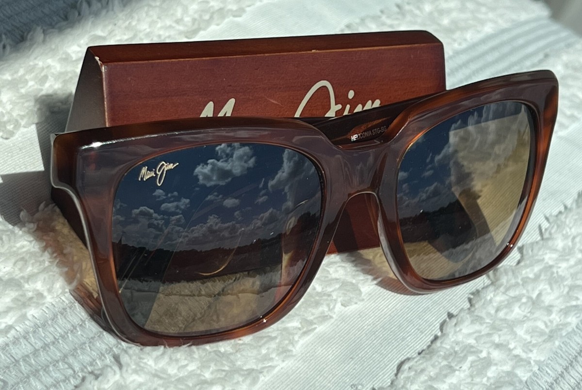 Maui Jim Heliconia MJ 739 10K Tortoise Frame + HCL Bronze 