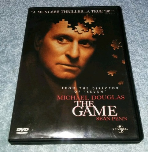The Game DVD Michael Douglas , Sean Penn