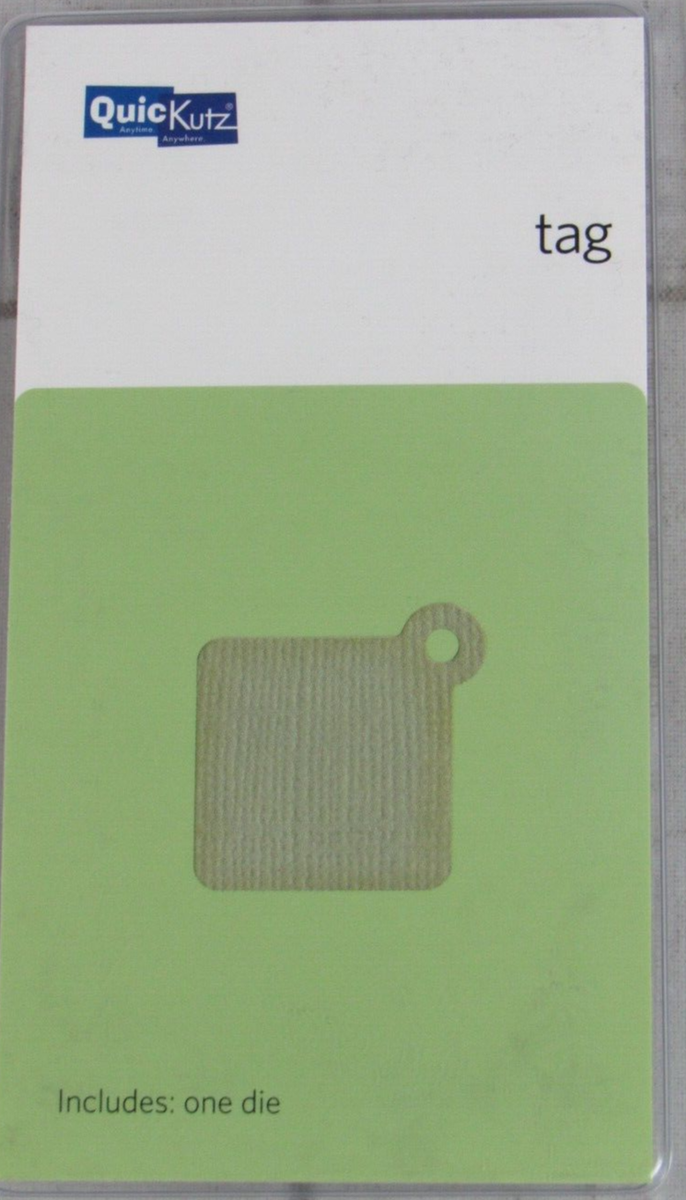 QuicKutz Tag 2x2, 1 Cutting Die Set RS-0618 | eBay
