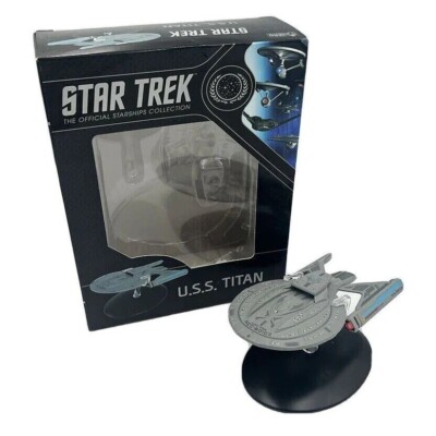 Star Trek Eaglemoss U.S.S. Titan NCC-80102 Luna Class Boxed