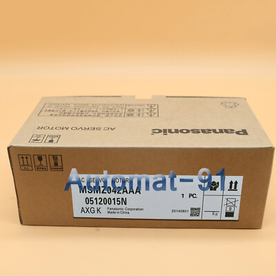 #ad 1PC New Panasonic AC Servo Motor MSMZ042AAA In Box Free Shipping $633.88