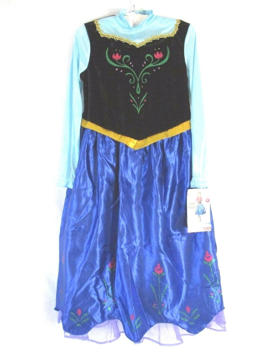 anna frozen blue dress Plus Size Textured Velvet Decorative Button Long Sleeve Dress