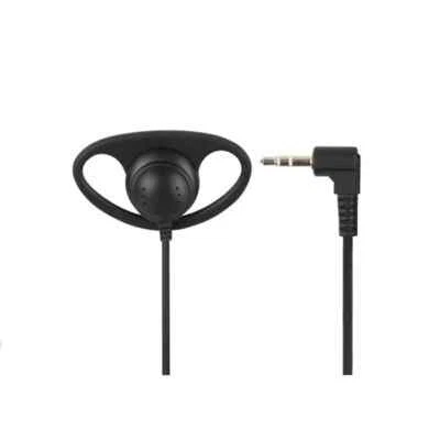 SOUNDFIELDS Mono 3.5mm Listen Only Earpiece, Soft Rubber D Shape Earhook