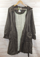 Betty Jackson Black - Showerproof Coat Uk Size 8
