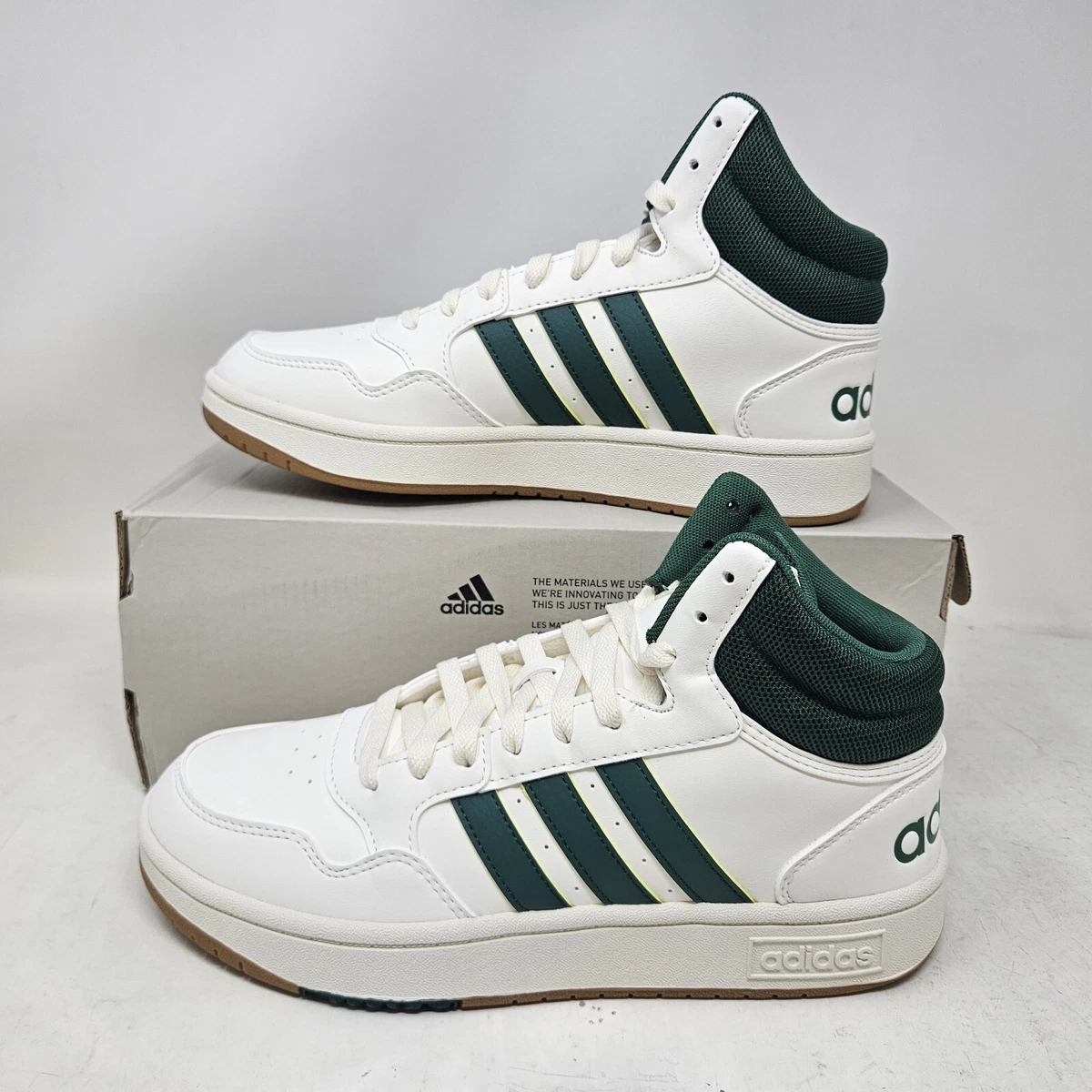 adidas Hoops 3.0 Mid White for Sale | Authenticity 