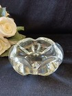 Vintage Signed Orrefors STELLA POLARIS Glass Ashtray / Nut Dish