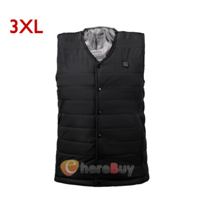 Heated Vest 5 Heating Zones Heated Socks Electric Heating Insoles Full Body Warm