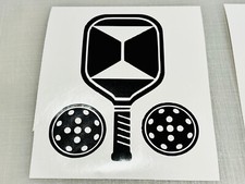 Pickleball Vinyl Decal Many Sizes  Colors Buy 2 Get 1 FREE  FREE Ship 1