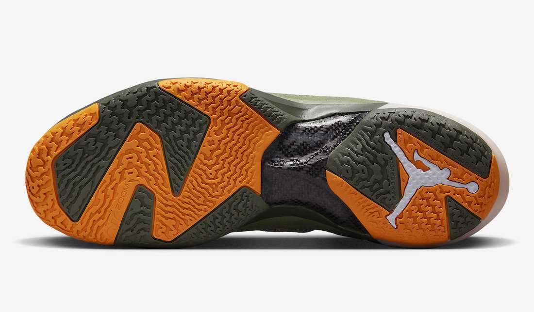 UNDEFEATED × Nike Air Jordan 37 Oil Green DV6255-300 Men's