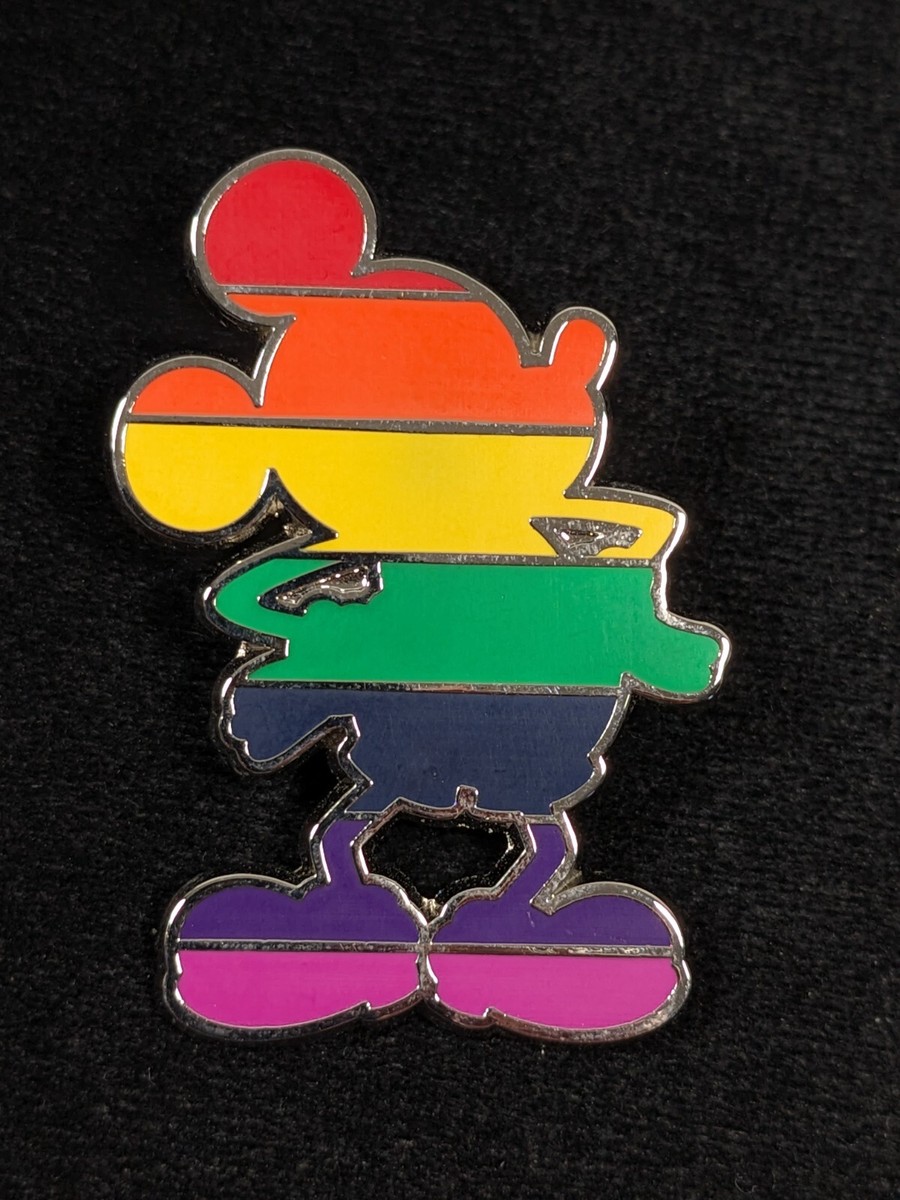 2016 Disney Mickey Mouse Rainbow Trading Pin View 2