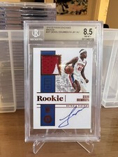 2019-20 Panini Encased Sekou Doumbouya  FOTL 2 CLR RPA BGS 8.5/10 Mint 03/35 🔥