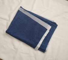 4 Way Stretch Fabric Polyester Spandex Blue 64 inch wide 2.5 Yards Stretchy