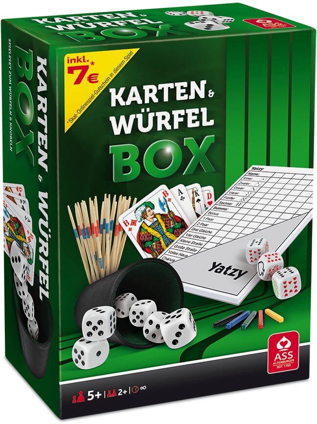 Thumbnail - Ass Würfel- Und Kartenbox. Spielesammlung