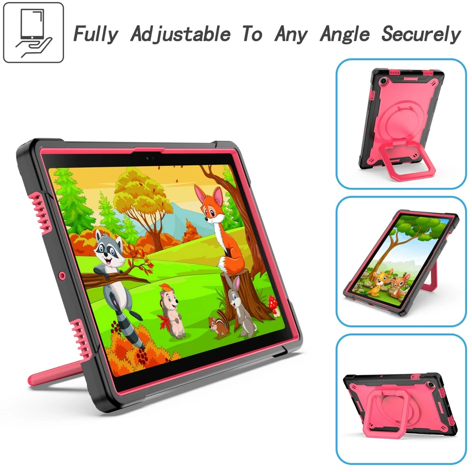 Funda con correa para tablet Samsung Galaxy Tab A8 10.5 2022 X200/205 a prueba de golpes Foto 2 de 4