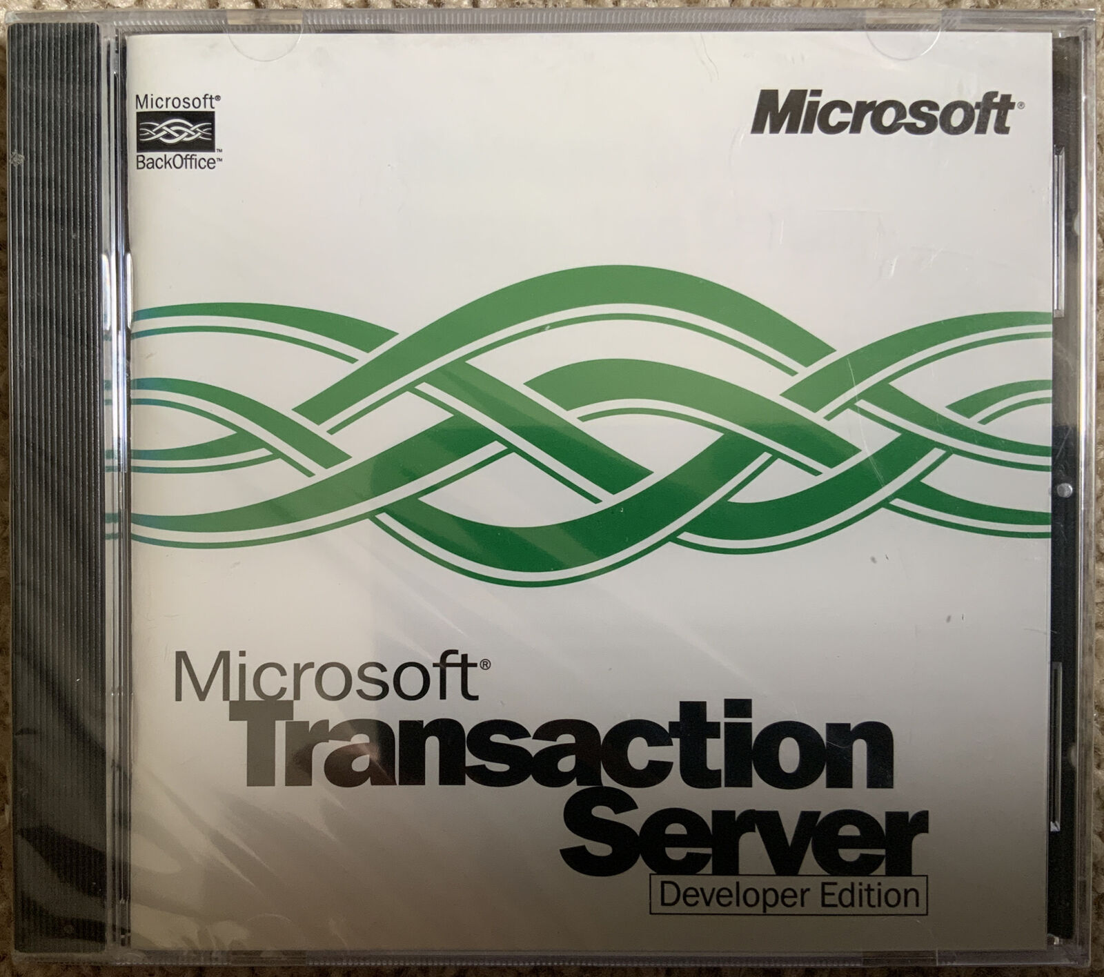 Microsoft Transaction Server Developer Edition (Microsoft, 1996) SEALED w/ Key