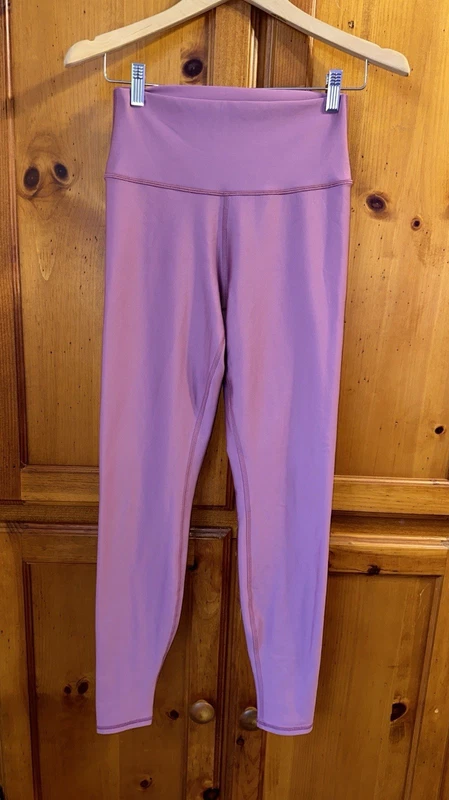 alo-yoga winter warm airlift high waist fleece tight leggings