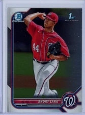 2022  Bowman #BCP-70 Andry Lara Chrome