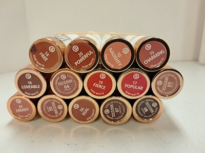 Essence Lipstick Semi Matte Lipstick Brand New YOU PICK NEW COLORS ADDED!