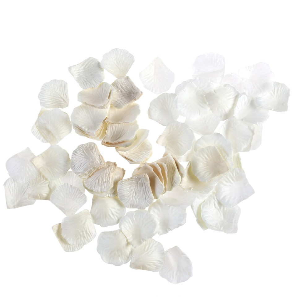 70 G Fake Petals for Wedding Floral Decorations White eBay