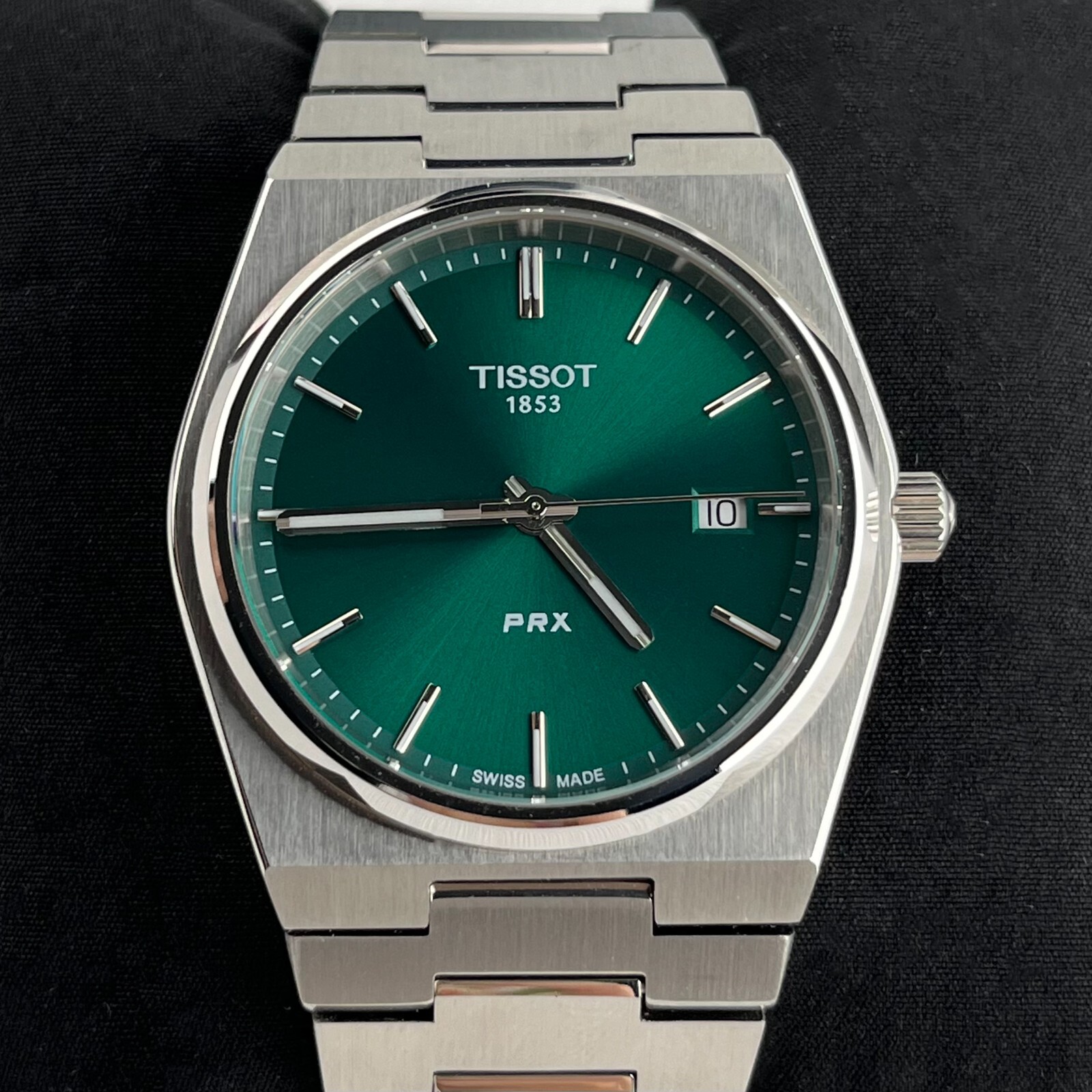 Tissot PRX 40MM Green Dial Quartz Men's Watch T1374101109100