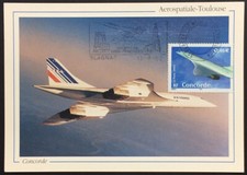 Cartes, N° 3471, Flamme Concorde Blagnac