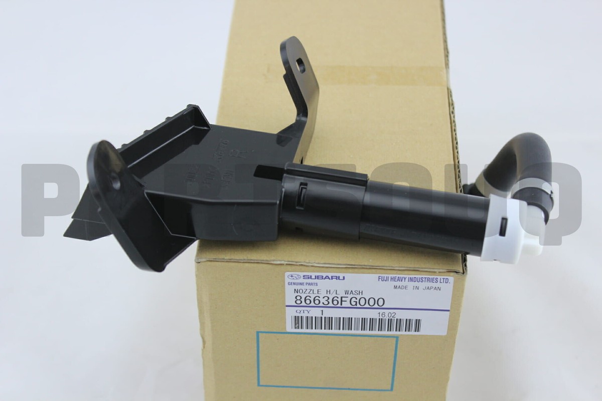 86636FG000 Genuine Subaru NOZZLE H/L WASHERRH 86636-FG000 | eBay