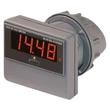 Blue Sea 8235 DC Digital Voltmeter Up To 60V Spin On Surface/Flush Mount Marine