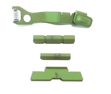 Ghost Zombie Green Slide Stop Release Plus Control Kit For Glock  43 43X 48