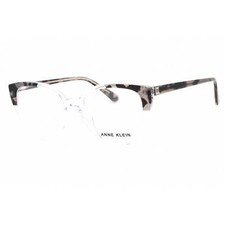 Anne Klein Women's Eyeglasses Grey Crystal Plastic Cat Eye Frame AK5092 020