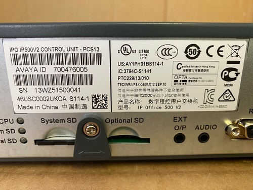 Avaya IP500V2 with 700431778 & 700417330 & 700417439 & 700417330 Modules-Inc VAT - Picture 6 of 6