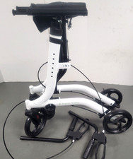 BEYOUR WALKER Upright Walker Rollator Walker Aid - Tall White HCT-9137B