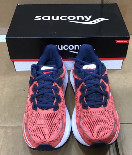 Saucony Women's Omni 20 Running Shoes Sunstone/Night Rose - Picture 2 of 7