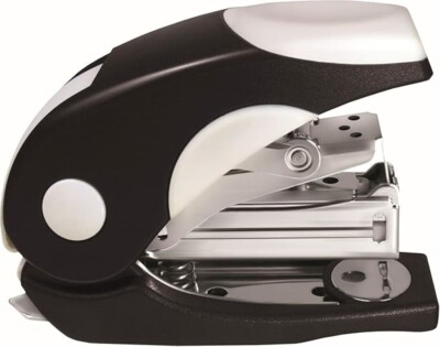 Schwarz Mini-Heftgerät für 20 Blatt Heftklammern 24/6-26/6 mm kleiner Tacker