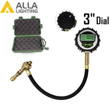 3 Digital Tire Pressure Gauge Rapid Deflator 60 Psi W Backlight Easy Reading