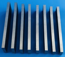 Set of 4 pairs of Parallels  5/32" thick 3" long