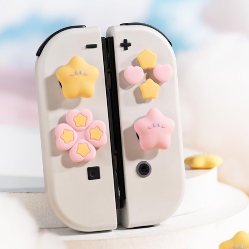 Star Baby D-pad Cross Button ABXY Key Sticker for Nintendo Switch / Switch OLED - Picture 8 of 12