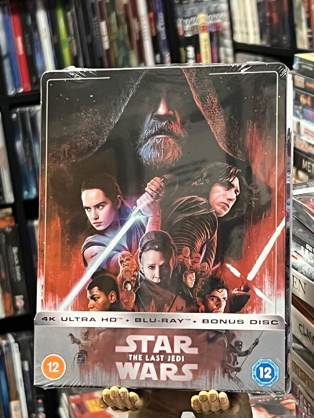 Star Wars VIII - The Last Jedi (4K UHD + Blu-ray Steelbook) Brand