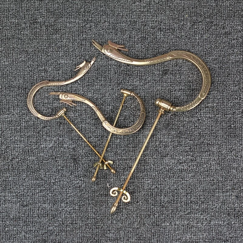 Chinese Copper BirdCage Hanging Hook Hanger Supplies Birdcage accessories