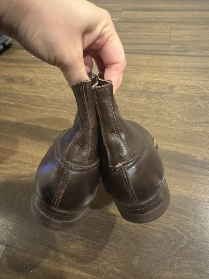 antique 1920s poll parrot ankle boots - Image 3 of 4