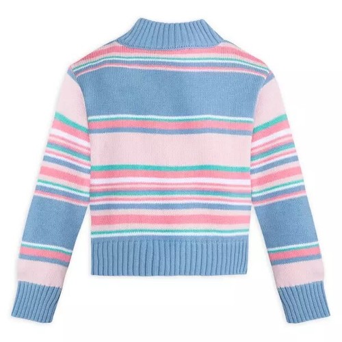 Disney Store Mei Panda Striped Knitted Sweater for Kids Turning Red NEW - Picture 3 of 3