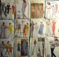Real Vintage Clasic Sewing Patterns Jumpsuits  Pants -U Pick Lot 26