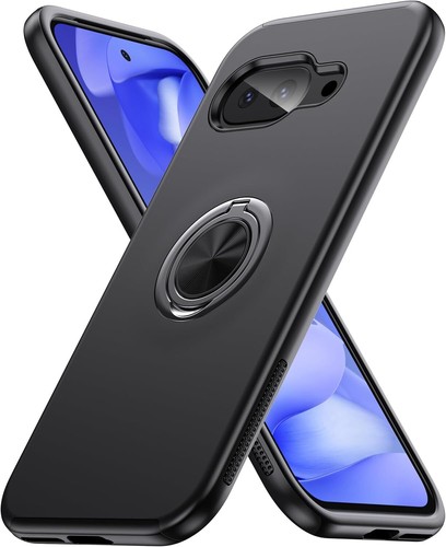 For Google Pixel 9A , Embedded Stand Military Grade Phone Case - Picture 8 of 13