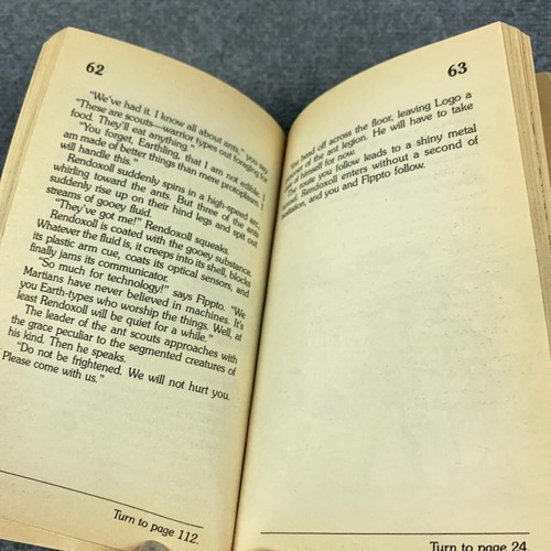 Choose Your Own Adventure #25 Prisoner of the Ant People RA Montgomery Vtg 1983 - Picture 11 of 11
