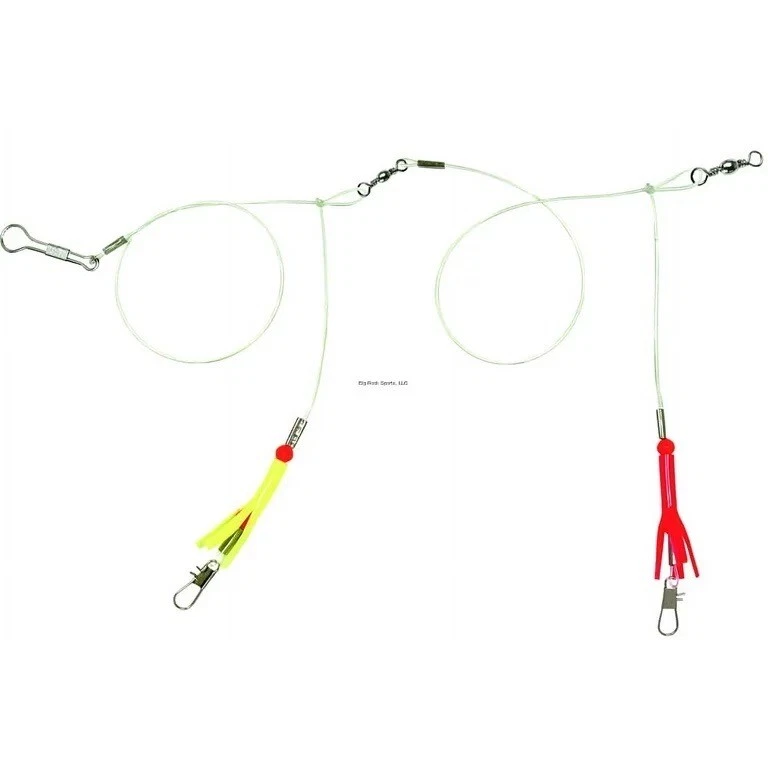 Qty 25 Sea Striker 2RYS Bottom Rig 40 Lb Mono 2-drop Skirts #14 Link Connector - Image 4 of 4