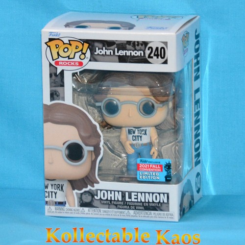 2021 Festival of Fun - John Lennon NYC Shirt Pop! Vinyl Figure (RS) #240