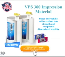 Dental HEAVY BODY FAST SET VPS Impression Material VIrtual 380 ml Refill Kit 