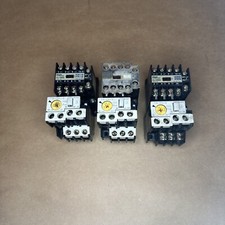FUJI ELECTRIC SJ-0SG MAGNET CONTACTOR  TR-0N/3 OVERLOAD RELAY  Not Tested-3 